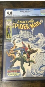 Amazing Spider-Man # 74 CGC 4 Off White To White Pages Nice last 12 cent Cover - Picture 1 of 2