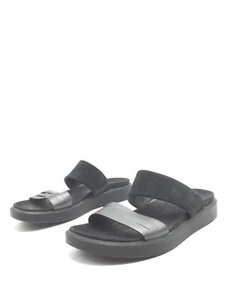Ecco Flowt Sandalias Negro Para Mujeres T.40 US.8 UK.7 - Imagen 1 de 5