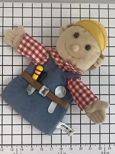 Bob the Builder Hand Puppet Tool Belt Plush Aurora - Picture 1 of 11