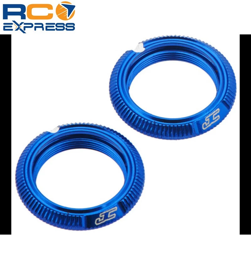 JConcepts Fin 12mm Shock Collar Blue 2 :B5M T5M SC5M B6 JCO2491-1 - Image 1 of 1