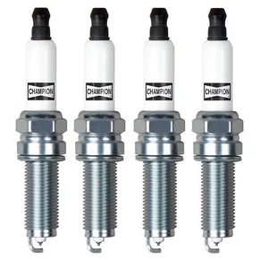 Champion Set of Four Iridium Spark Plugs For Acura Audi Chrysler Honda Jeep Ram - Picture 1 of 1