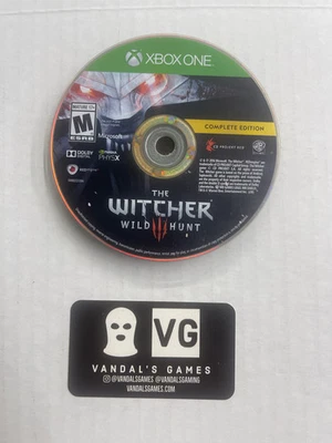 Xbox One - The Witcher 3 Wild Hunt Complete Edition Microsoft Disc Only #111 - Bild 1 von 2