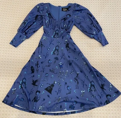 НОВЫЙ! Платье-качели Micheline Pitt x LFEN DRACULA GOTHIC TALES, маленькое, La Femme - Изображение 1 из 4