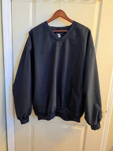 Men's Badger Sports Windbreaker Jacket, Dark Blue, Size XL - Picture 1 of 4