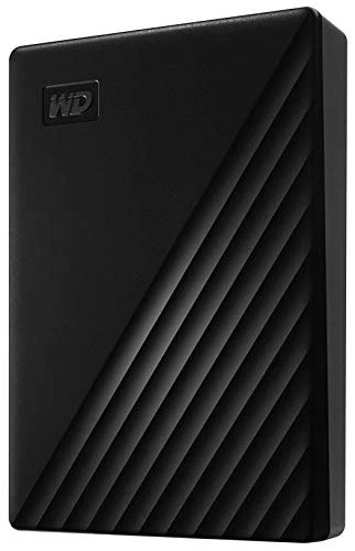 Western Digital USB 3.0 Compatible Portable Hard Drive 4.0TB (Black) [My Passpor - Image 1 of 1