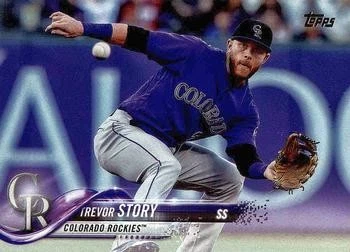 2018 Topps #230 Trevor Story - Image 1 of 2