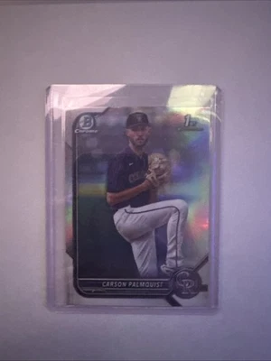 2022 Bowman Draft Chrome Refractor 1st Carson Palmquist #BDC-31 - Image 1 of 2