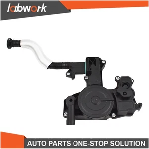 Labwork PCV Valve Crankcase Oil Separator w/Breather Hose for Audi Volkswagen - Picture 1 of 8