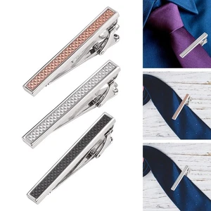 Tie Clip for Men Tie Pin Tie Bar Necktie Clip for Regular Ties Gift Skinny Ties - Picture 1 of 16