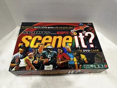 Scene It? The DVD Game Sports Powered By ESPN Board Game Bird Williams COMPLETE  - Image 1 of 4