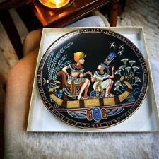 Vintage The Legend Of Tutankhamun Collector Plate 1991 Osiris Porcelain Bradford