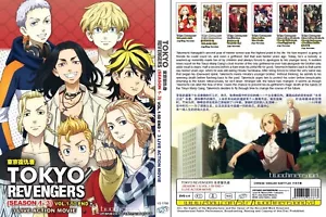 ANIME DVD~ENGLISH DUBBED~Tokyo Revengers Season 1-3(1-50End+3 Live Action Movie) - Picture 1 of 6