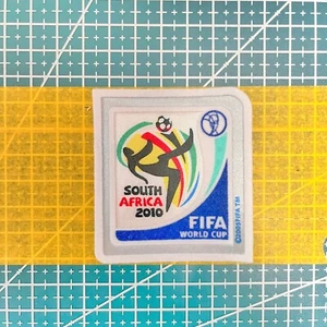 2010 South Africa Soccer Patch - Heat Transfer Badge | Retro Tournament Style Lo - Bild 1 von 3
