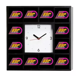 Advertising Kenner SSP Race Cars Promo Clock 10.5". Not $65 - Picture 1 of 4