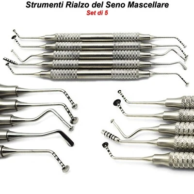 MEDSPO Strumenti Chirurgia Membrana Rialzo del Seno Mascellare Implantologia Dentale X5