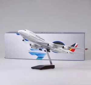 1/150 Philippines Airlines Boeing 747-400 Plane Model (no lights) - Picture 1 of 16