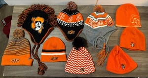 Lotto di OSU Oklahoma State Cowboys Calza Berretto Invernale - Taglie Adulti e Bambini - Foto 1 di 5