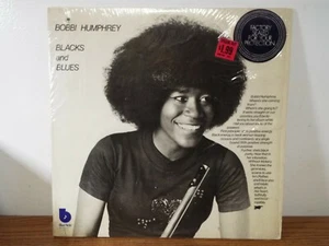 BOBBI HUMPHREY BLACK AND BLUES JAZZ LP VINYL ALBUM - Imagen 1 de 4