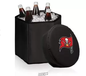 TAMPA BAY BUCCANEERS – BONGO PORTABLE COOLER & SEAT, (BLACK) - Picture 1 of 2