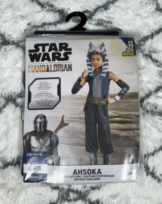 Star Wars The Mandalorian Ahsoka Mono Disfraz Juegos con disfraces Niño L (12-14) *NUEVO* Foto 1 de 4