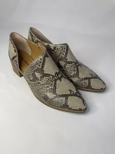 Stivaletti da donna Lucky Brand Kenri in pelle taglia 9,5 caviglia aperta - Foto 1 di 10