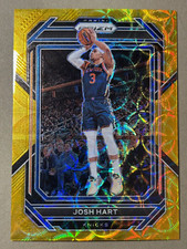 2022-23 PRIZM ASIA GOLD SSP #3/8 JOSH HART NEW YORK KNICKS BASKETBALL