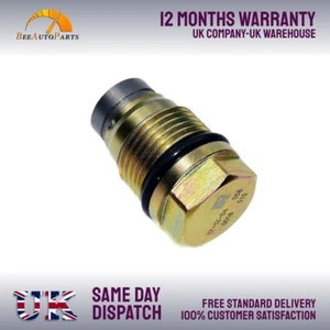 FOR VAUXHALL OPEL MOVANO VIVARO 1.9 2.2 2.5 RAIL PRESSURE RELIEF LIMITER VALVE - Picture 1 of 2