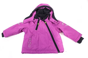 MIKK-LINE 1688 Mädchen Winter Jacke Funktionsjacke Gr 80-92 Kapuze Nylonwear NEU - Bild 1 von 2