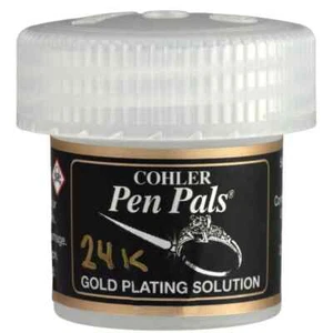 14k 18k 24K Rose Pink Gold PEN Plating Solution, Industrial Grade Cohler Krohn - Picture 1 of 9