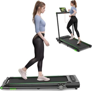 3 in 1 Walking Pad Ultra Leise Laufband Für Zuhause 1-12km/h mit LED Display - Bild 1 von 37