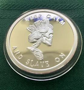 2013 1oz Your Highness - Slave Queen/Cannabis SBSS Proof Round In Box + Capsule - Picture 1 of 17