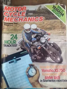 Motorcycle Mechanics November 1979 Sanglas 400 Guzzi V50 Suzuki GP100 - Picture 1 of 3