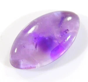 NATURAL AMETHYST LACE AGATE MARQUISE CABOCHON GEMSTONE 24x13x6 MM 14.CT LZ=0154 - Picture 1 of 6
