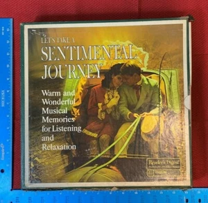 VINTAGE LP RECORD LETS TAKE A SENTIMENTAL JOURNEY READERS DIGEST 1970 YT61 - Picture 1 of 12