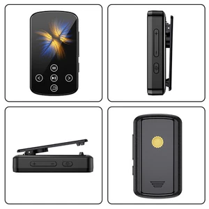 Clip MP3 Player Support 128G Bluetooth Lossless Music FM Radio Recorder Sportca - Picture 1 of 15