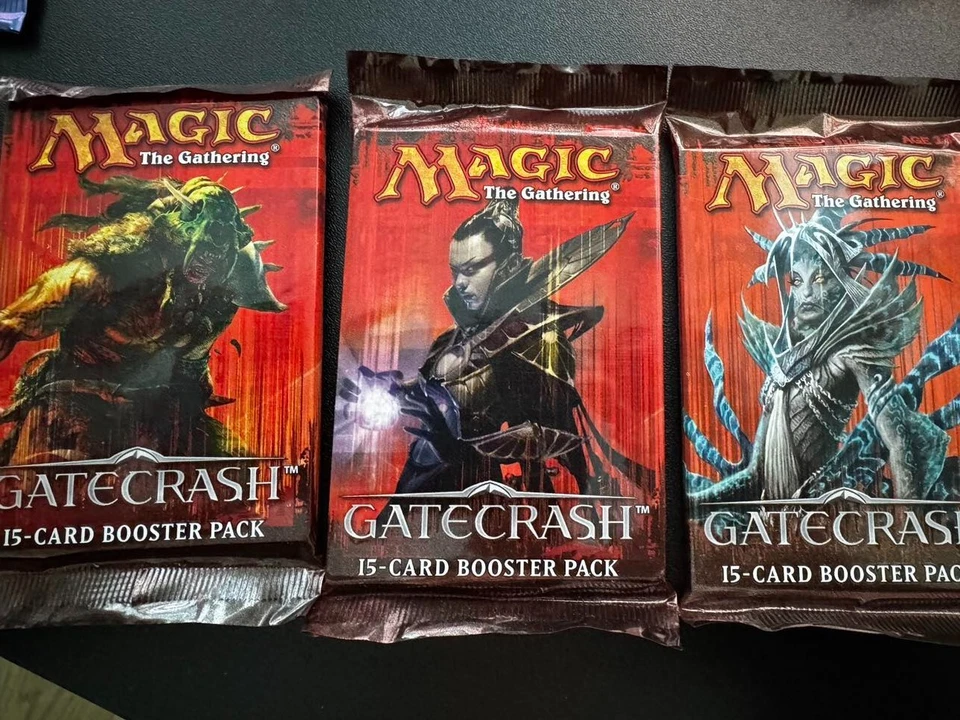 MTG Magic: The Gathering Gatecrash Three Booster Packs Art Set New Sealed - Image 1 of 1