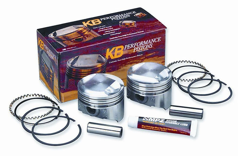 KB KB272.STD  Cast Piston Kit Std 10.0:1 For Harley Sportster 883 - 1200 62290 - Image 1 of 1