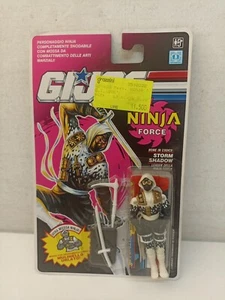 Gi Joe Storm Shadow 1992 Ninja Force Hasbro MOC Action Figure SIGILLATO-ZR-N10 - Imagen 1 de 9