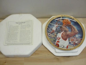 NEU 1995 BRADFORD EXCHANGE MICHAEL JORDAN #45 CHICAGO BULLS THE COMEBACK PLATE - Bild 1 von 3
