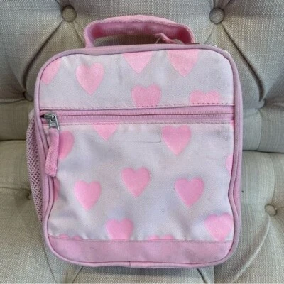 Fiambrera Mackenzie Pink Hearts Glitter Foto 1 de 4