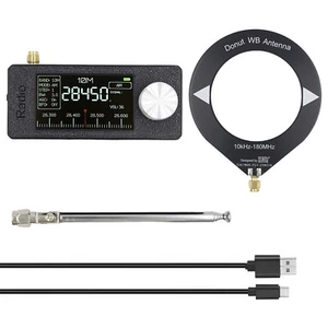 SI4732 Portable Radio 0.5-108MHz LSB USB AM FM Mini Pocket Radio with 2 Antenna - Picture 1 of 39