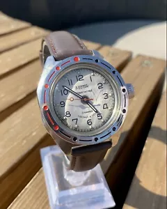 Vintage Soviet Watch Vostok Amphibia Antimagnetic Made In USSR Mechanical 1980s - Picture 1 of 11