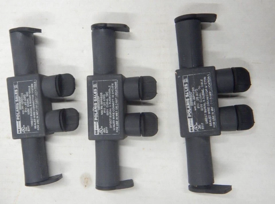(3) NSI Polaris ISPBS2/0 SSWB2/0P Submersible Pedestal Connector 2/0-14 AWG NEW - Image 1 of 1