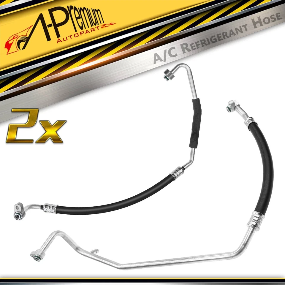 2x Conjunto de línea de succión y descarga de aire acondicionado para Mazda RX-8 2004 2005-2008 R2 1,3 L Foto 1 de 4