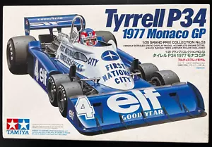 TAMIYA 1/20 Tyrrell P34 SIX WHEELER F1. 77 MONACO articolo 20053 dal Giappone - Foto 1 di 13