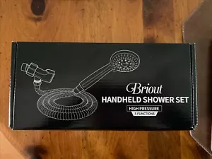 Briout Shower Head with Handheld 5 Settings Adjustable Mount *NIB* - Picture 1 of 3