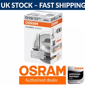 OSRAM Xenarc Classic Xenon Car Headlight Bulb D1S (Single) 66140CLC - Picture 1 of 3