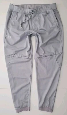 Pantalones deportivos Under Armour 1359147 Coldgear polar ajustados grises - para hombre talla XL x 30" Foto 1 de 4
