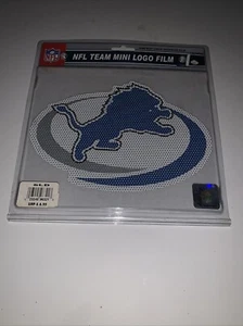 NFL Mini-Team Detroit Lions logo vinile traforato grafica finestra 5”x8” - Foto 1 di 2