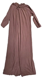 Tottini Girls Maxi Dres 6 Ribbed Brown Rayon  - Picture 1 of 4